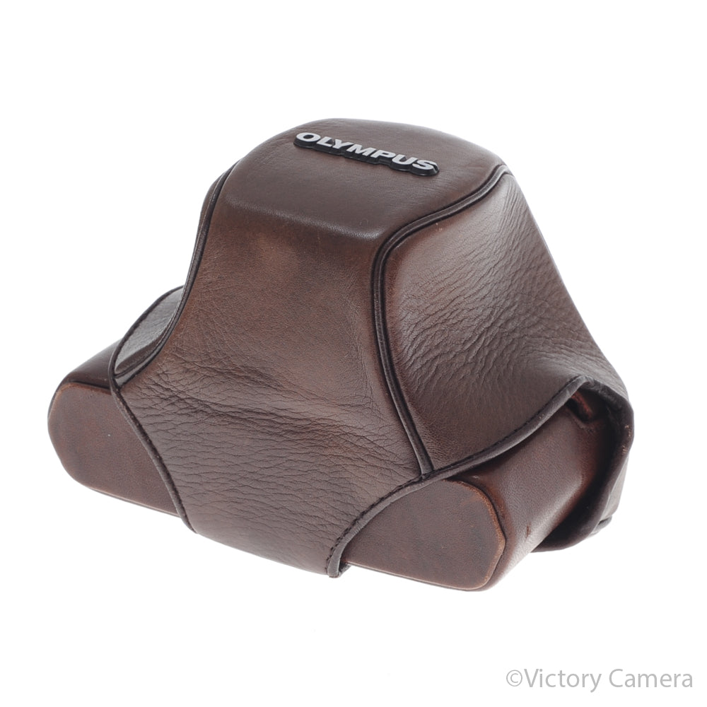 Olympus Original Brown Leather Fitted Ever Ready Case for OM-1, OM [EXC] image 3