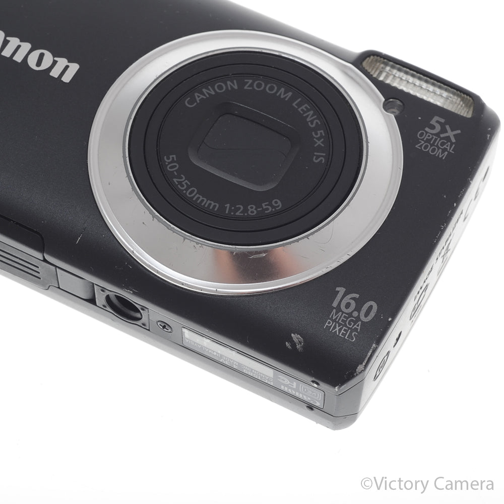 Canon PowerShot A3300 IS Black 16MP Digital Point & Shoot Camera [EXC-] image 6