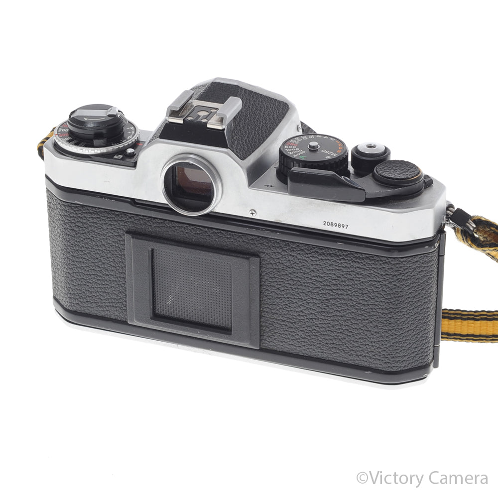 Nikon FE-2 FE2 Black 35mm Camera with 50mm f1.8 AI-s Lens [EXC] image 3