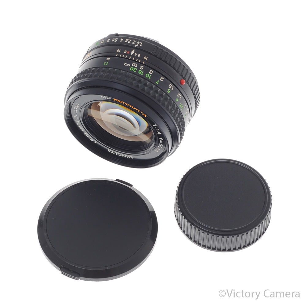 Minolta MD Rokkor 50mm f1.4 Manual Focus Prime Lens [EXC+] image 5