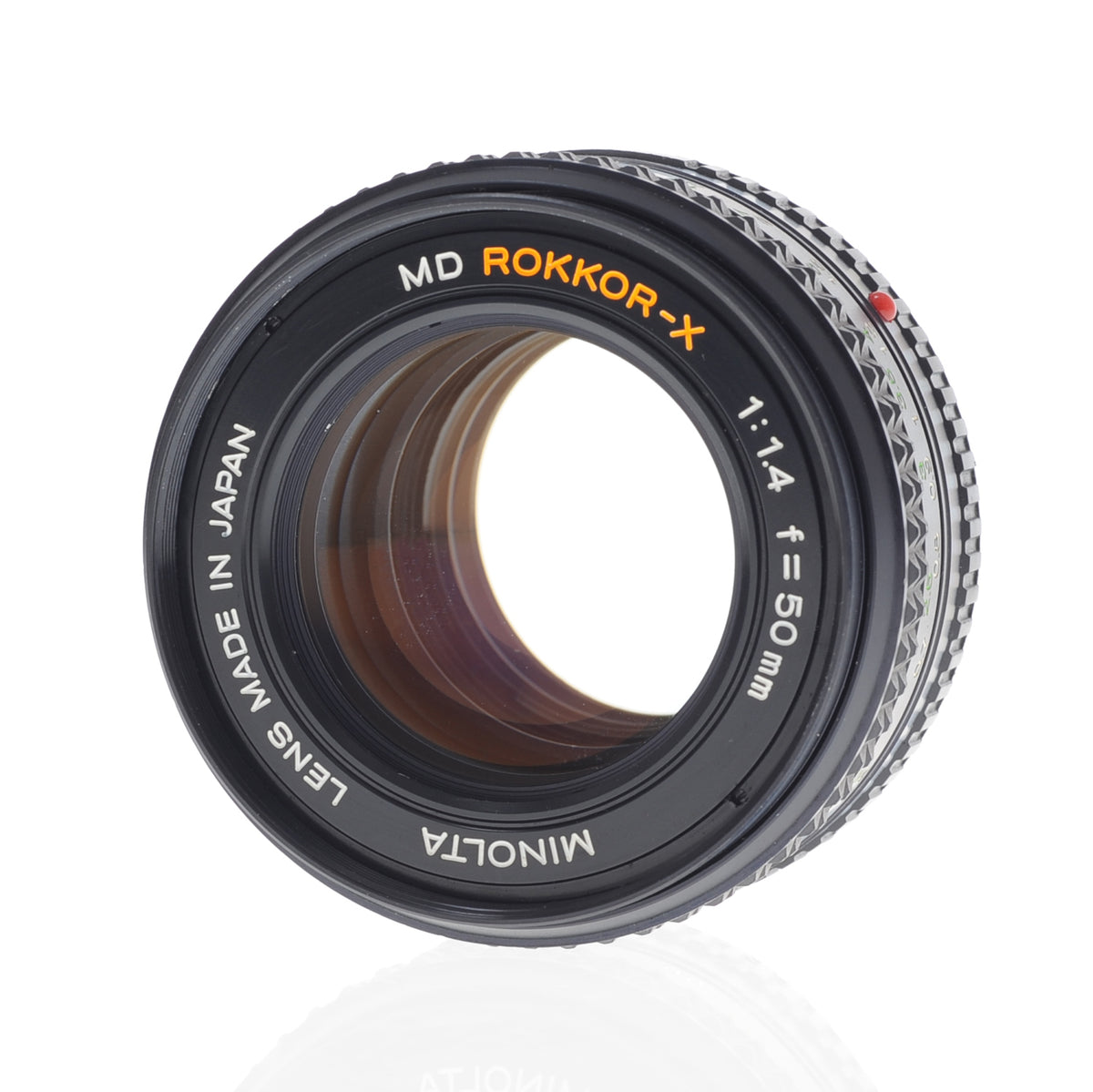 Minolta MD Rokkor 50mm f1.4 Manual Focus Prime Lens [EXC+] image 2