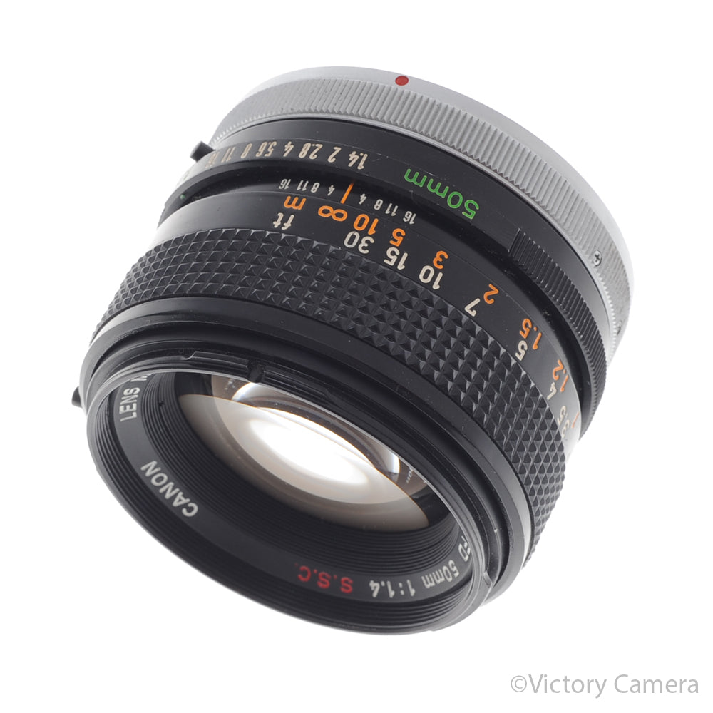 Canon FD 50mm f1.4 S.S.C Fast Prime Lens [EXC+] image 1