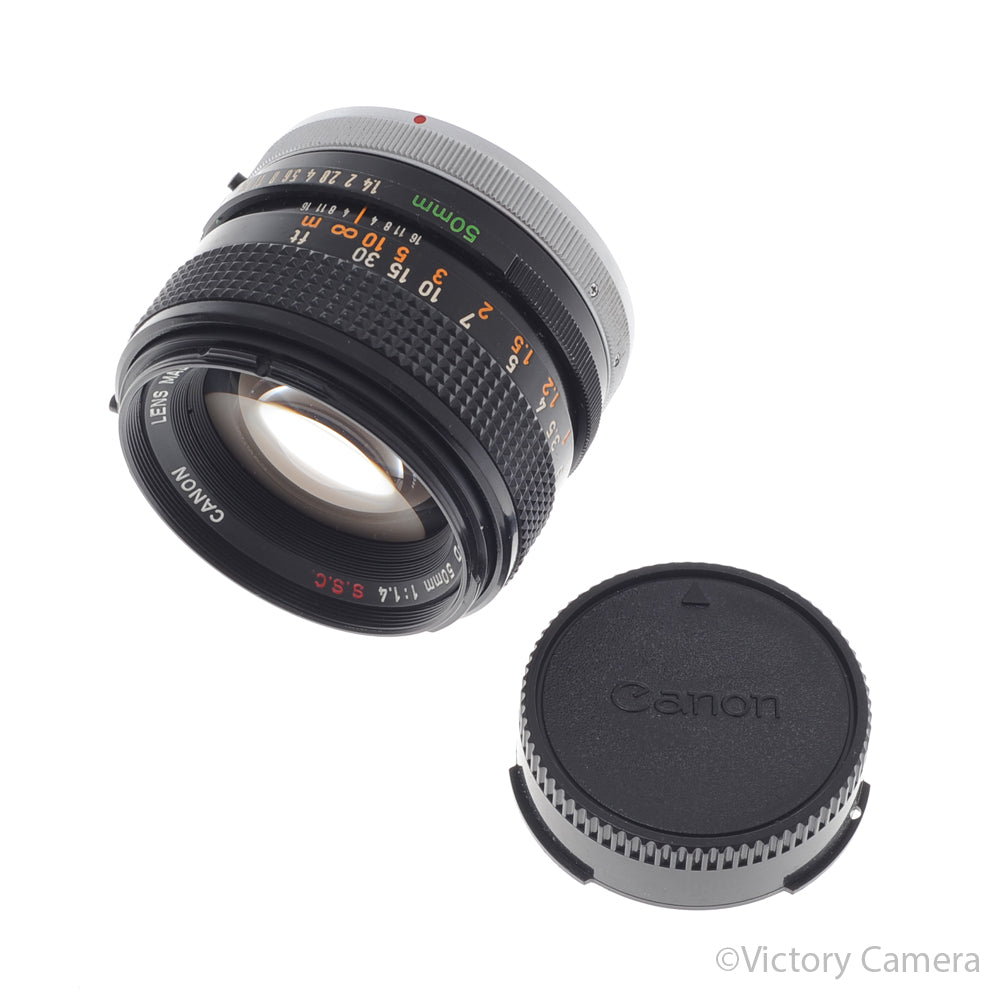 Canon FD 50mm f1.4 S.S.C Fast Prime Lens [EXC+] image 5