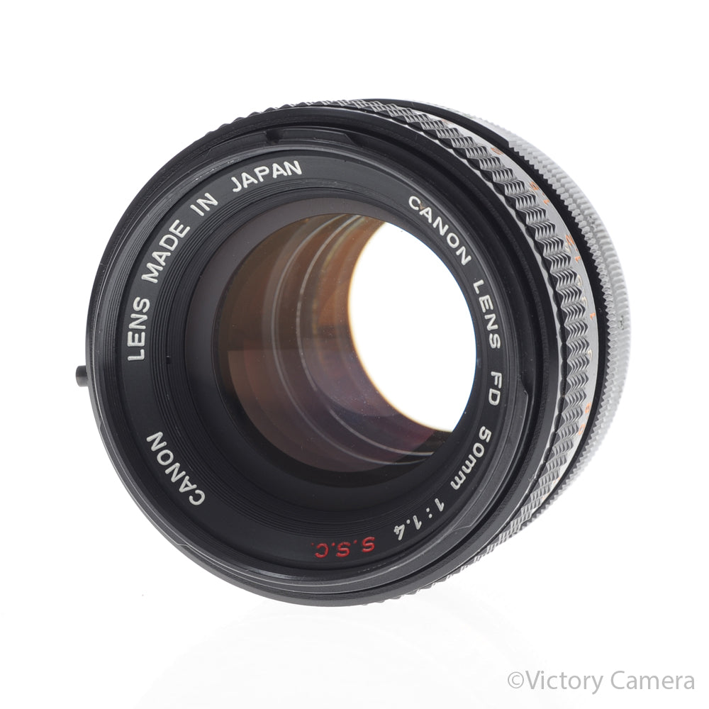 Canon FD 50mm f1.4 S.S.C Fast Prime Lens [EXC+] image 2