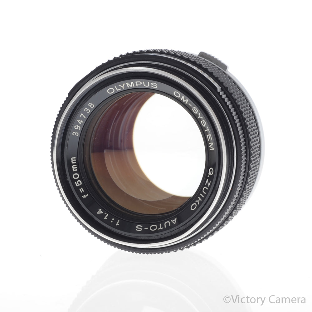 Olympus 50mm f1.4 G.Zuiko Auto-S OM Manual Focus Prime Lens [EXC+] image 2