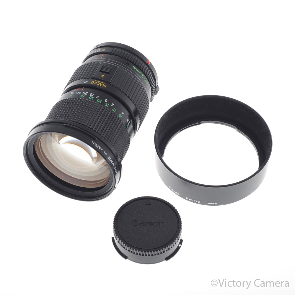 Canon FD 35-105mm f3.5 (late version) Manual Focus Zoom Lens [EXC+] image 5