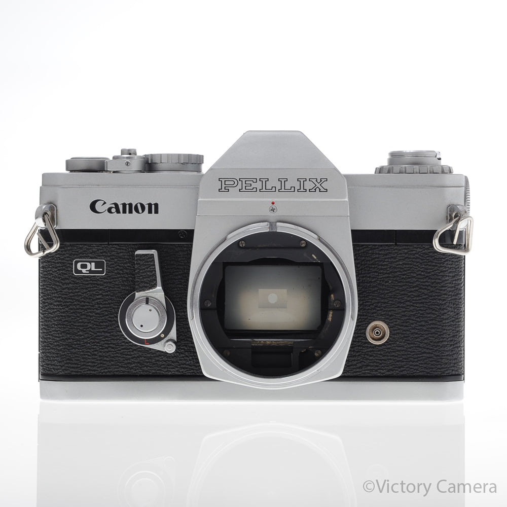 Canon Pellix QL Chrome 35mm SLR Camera Body [EXC+] image 1