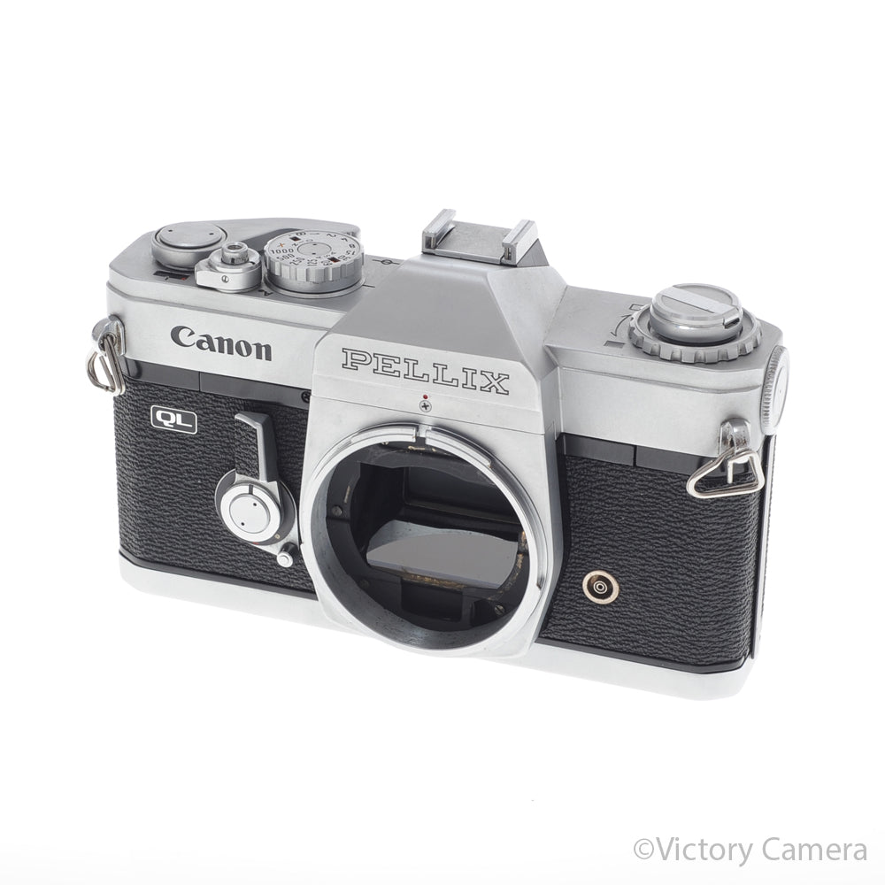 Canon Pellix QL Chrome 35mm SLR Camera Body [EXC+] image 2