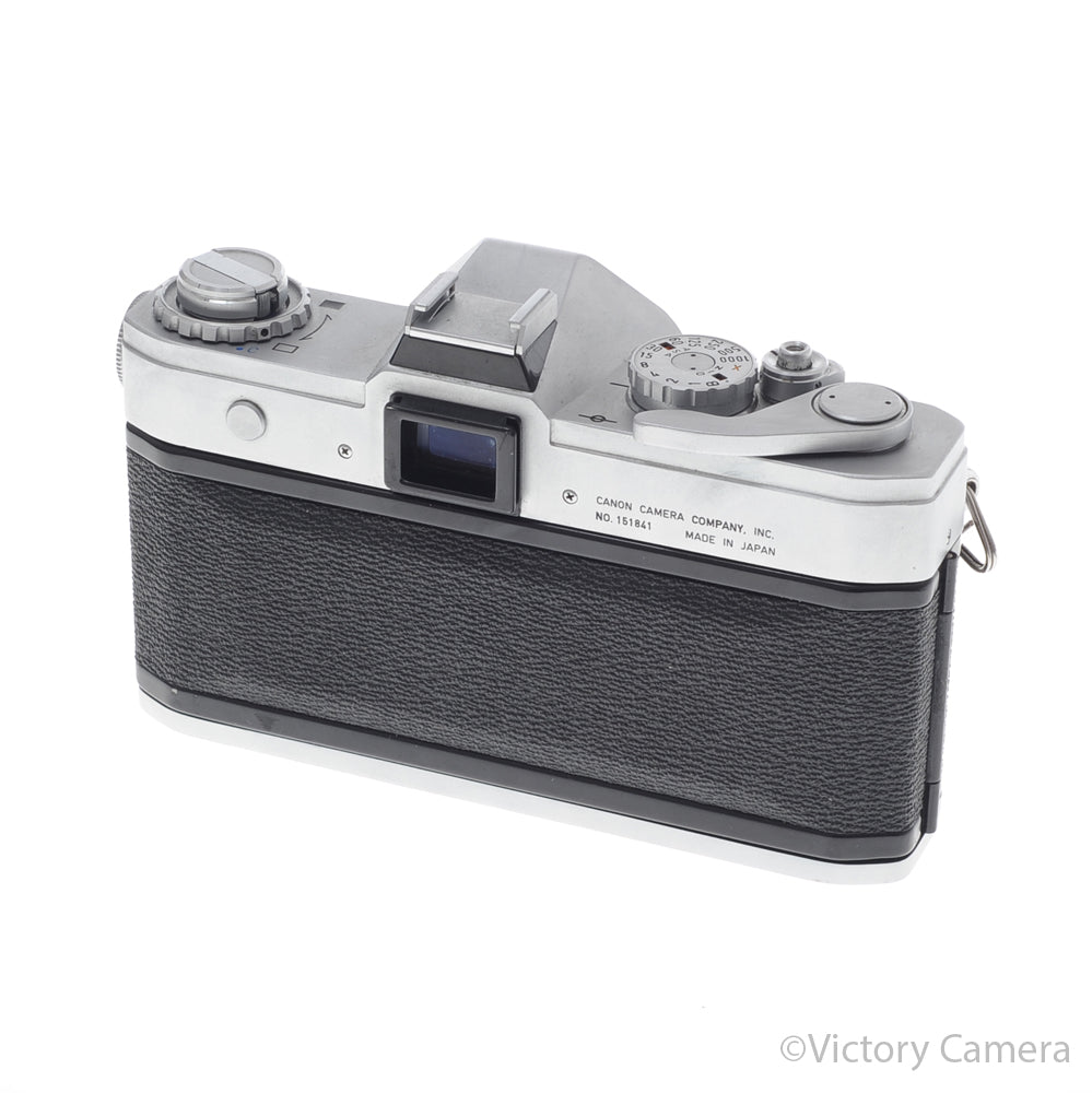 Canon Pellix QL Chrome 35mm SLR Camera Body [EXC+] image 3