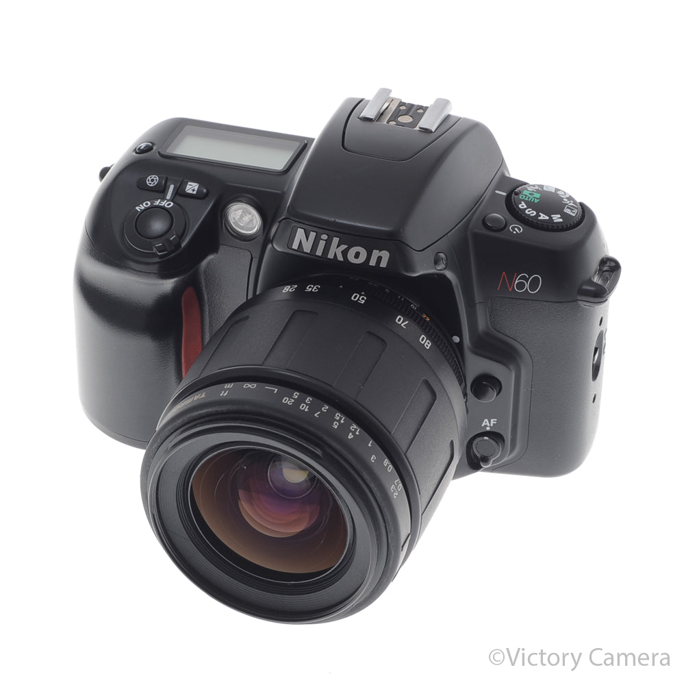 Nikon N60 35mm Film Camera Body w/ AF 28-80mm Zoom Lens [EXC+] image 2