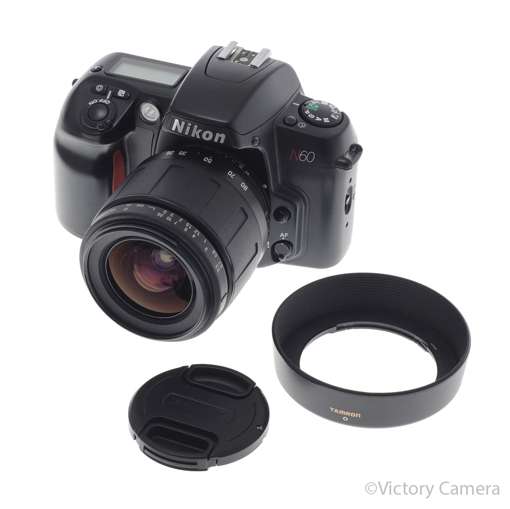 Nikon N60 35mm Film Camera Body w/ AF 28-80mm Zoom Lens [EXC+] image 5