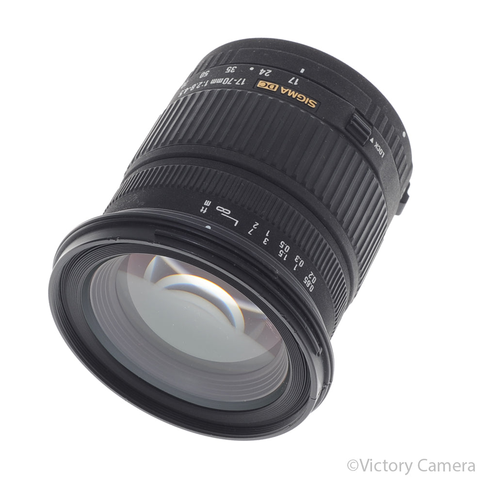 Sigma 17-70mm f2.8-4.5 Macro DC USM Zoom Lens for Canon EF [EXC-] image 1