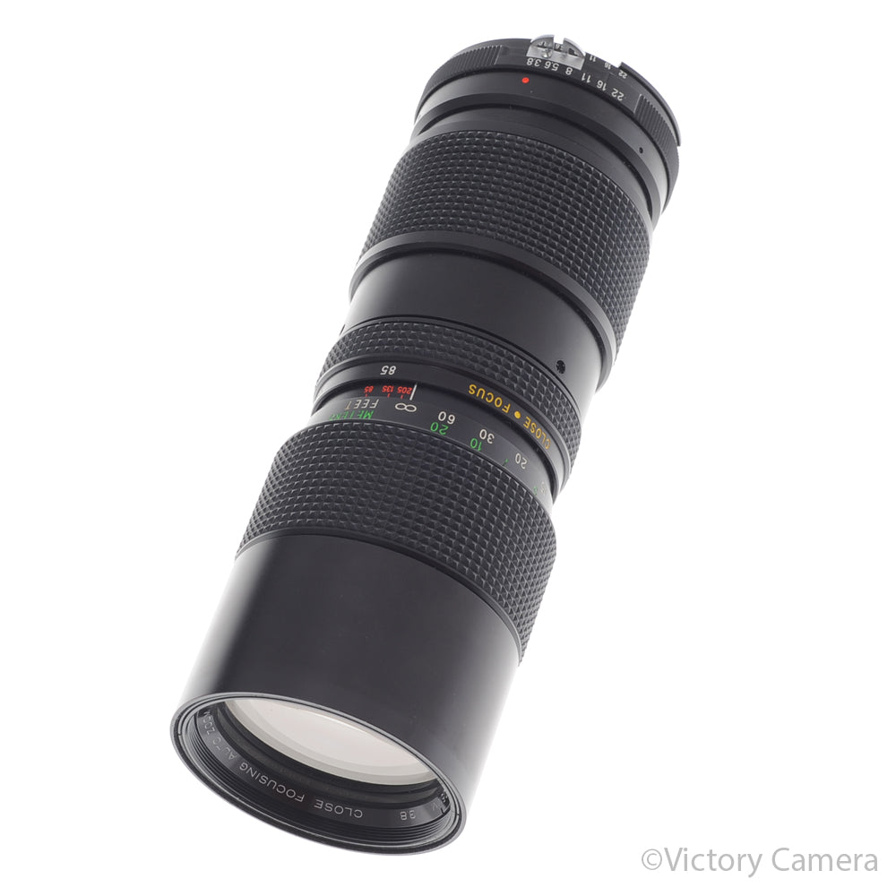 Vivitar Auto Tele-Zoom 85-205mm f3.8 Zoom Lens For Nikon AI [EXC] image 1