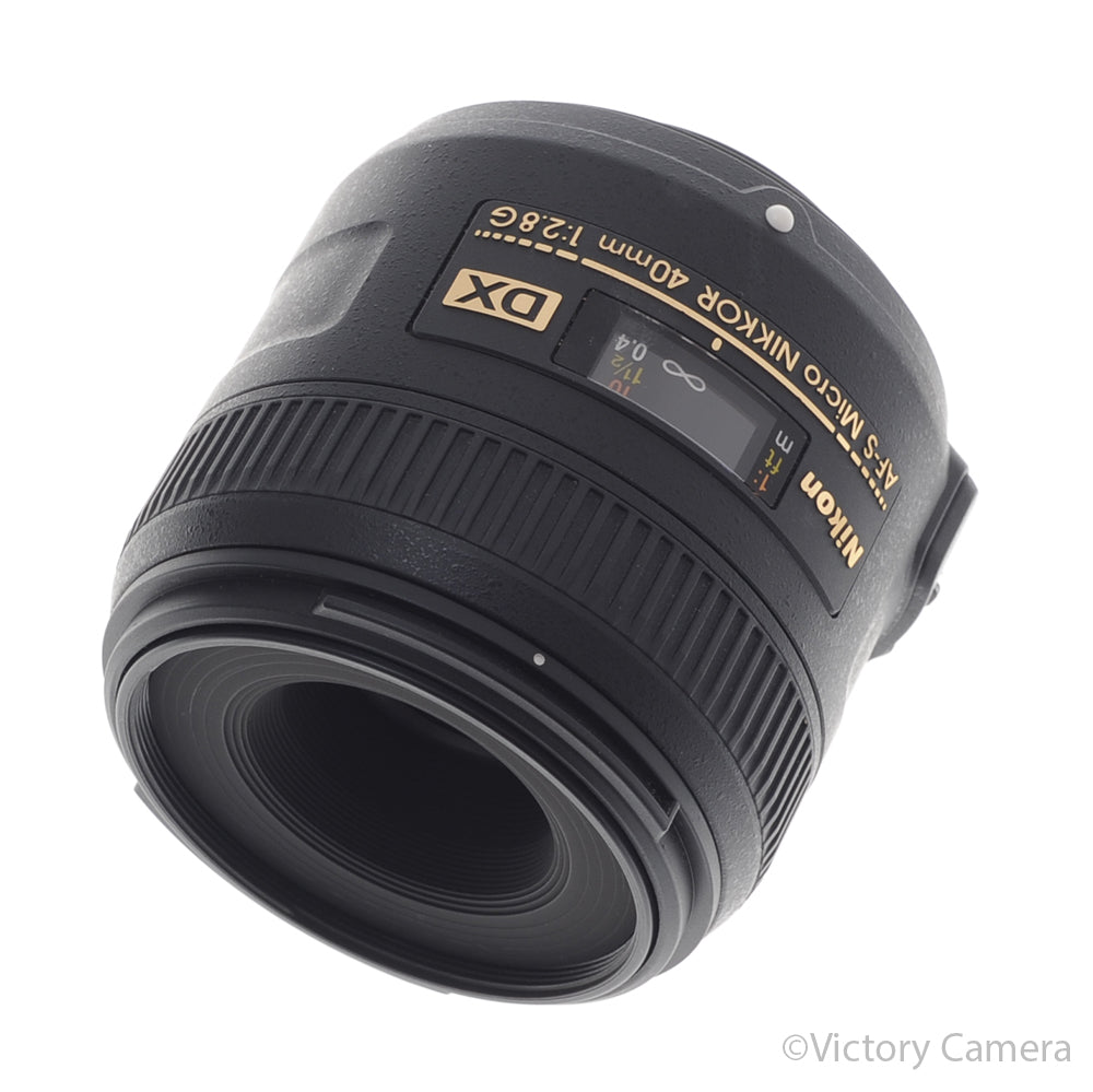 Nikon Micro Nikkor AF-S 40mm f2.8 G DX 1:1 Macro Prime Lens [EXC+] image 1