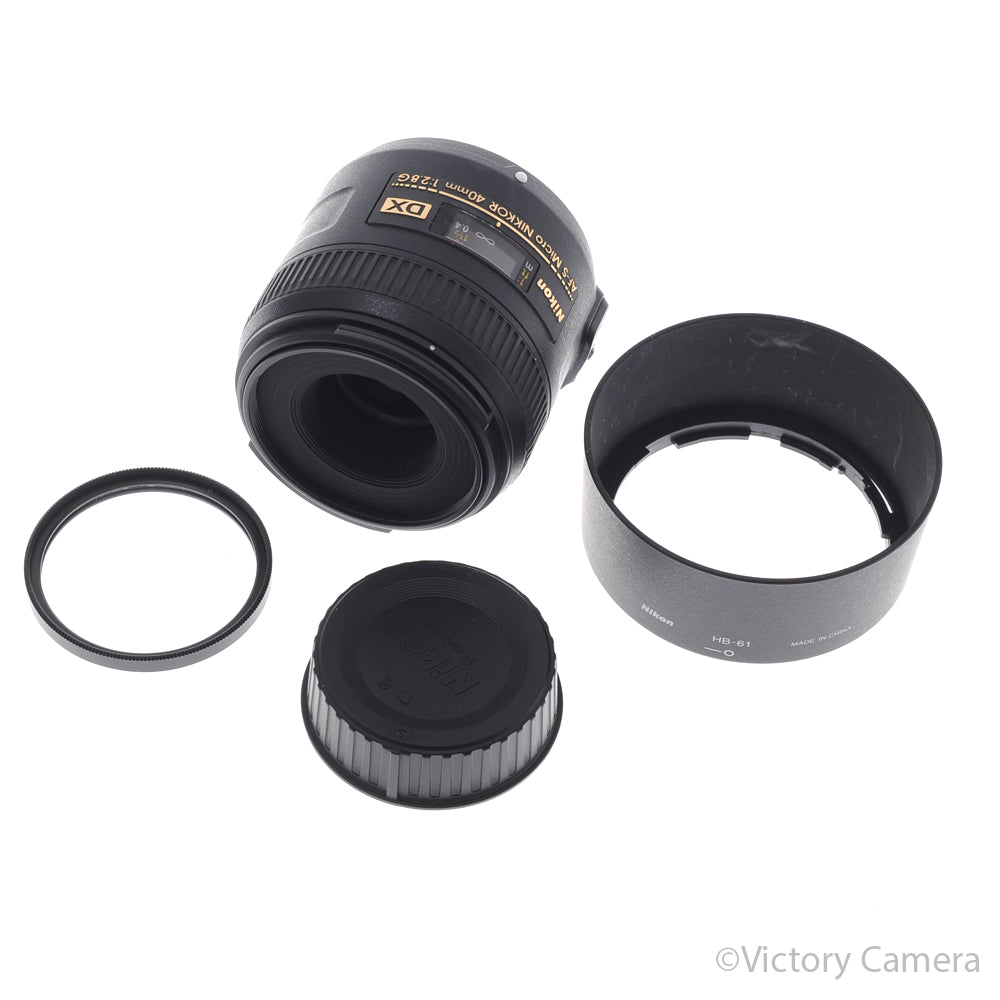 Nikon Micro Nikkor AF-S 40mm f2.8 G DX 1:1 Macro Prime Lens [EXC+] image 5