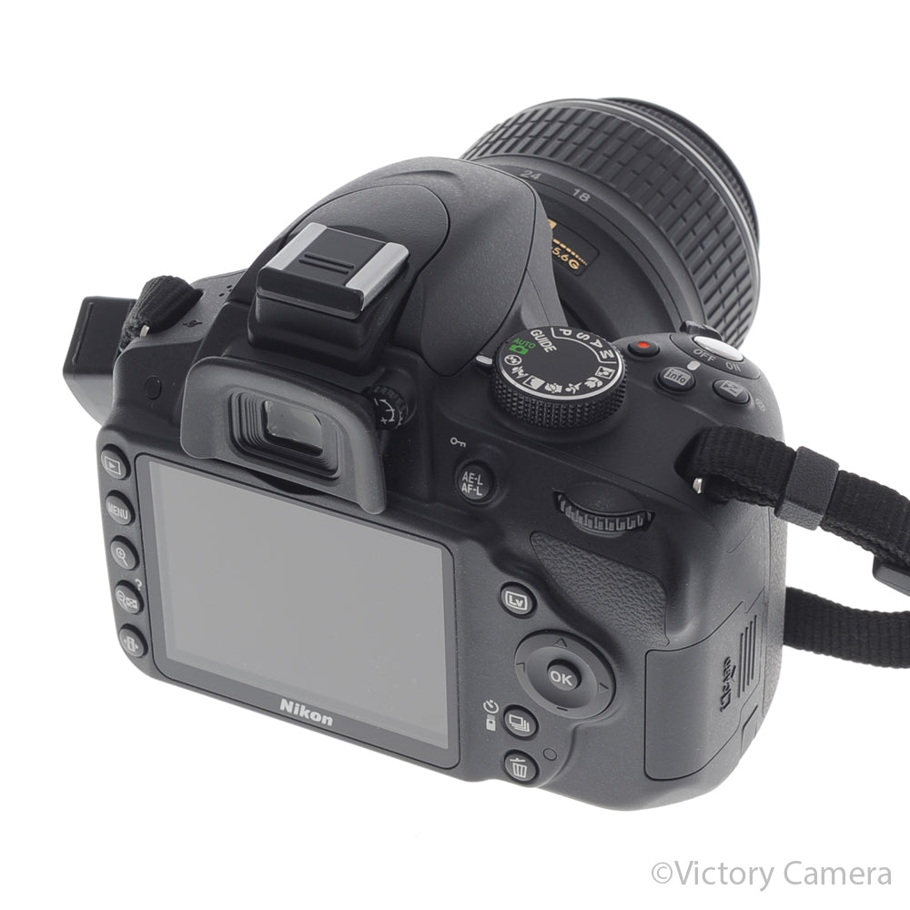 Nikon D3200 Digital SLR Camera Body w/ 18-55mm AF-S Lens ~2,299 Sh [EXC] image 3