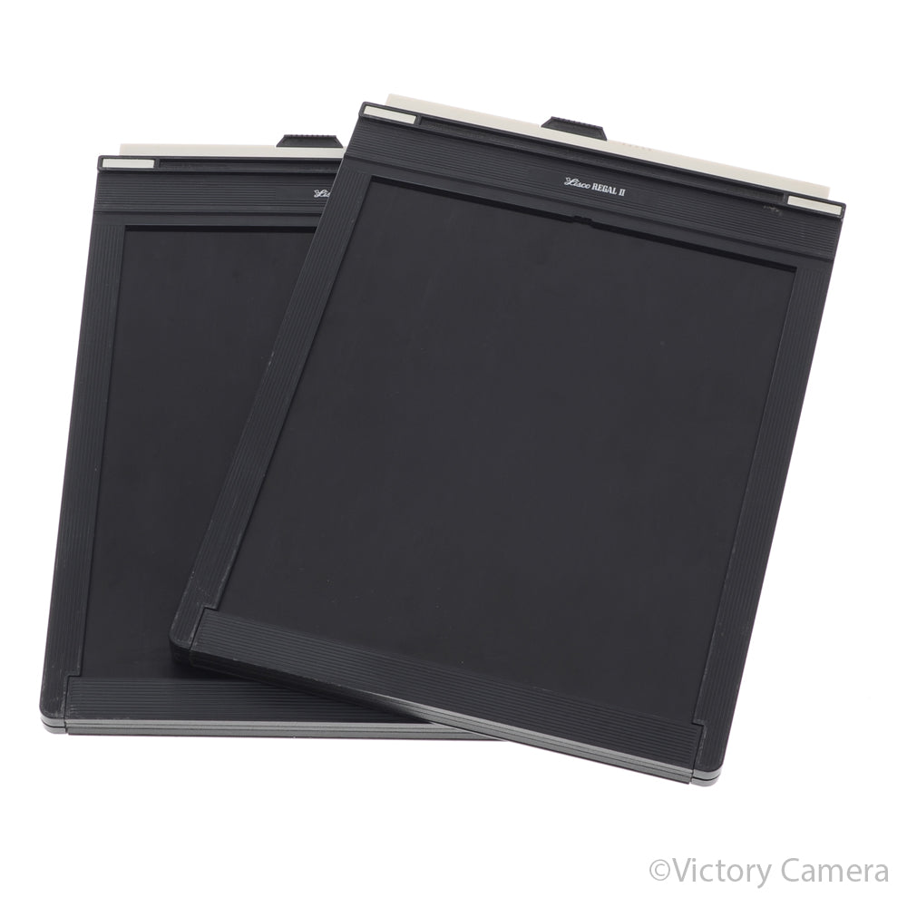 2x Lisco Regal II 8x10 Film Holders [EXC+] image 1