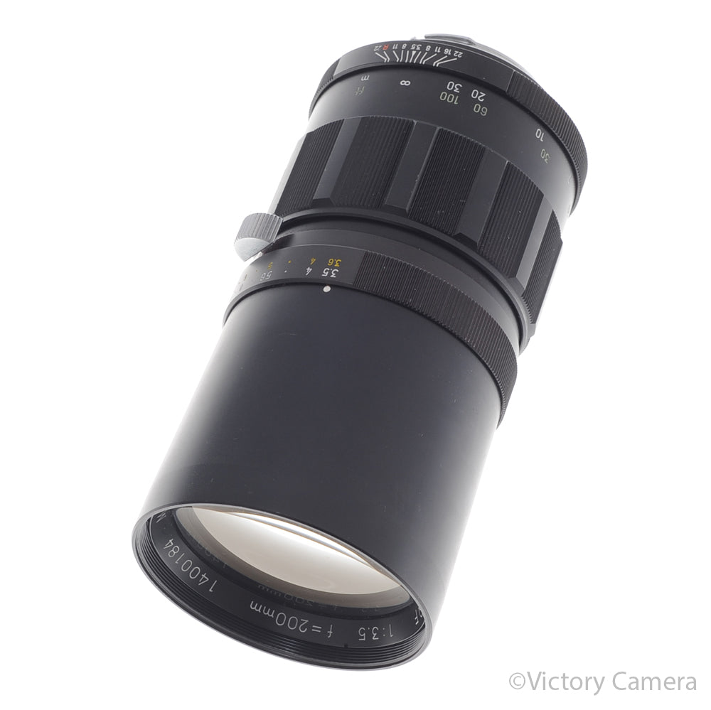Minolta Tele Rokkor-QF 200mm f3.5 Telephoto Prime Lens w/ Case [EXC] image 1