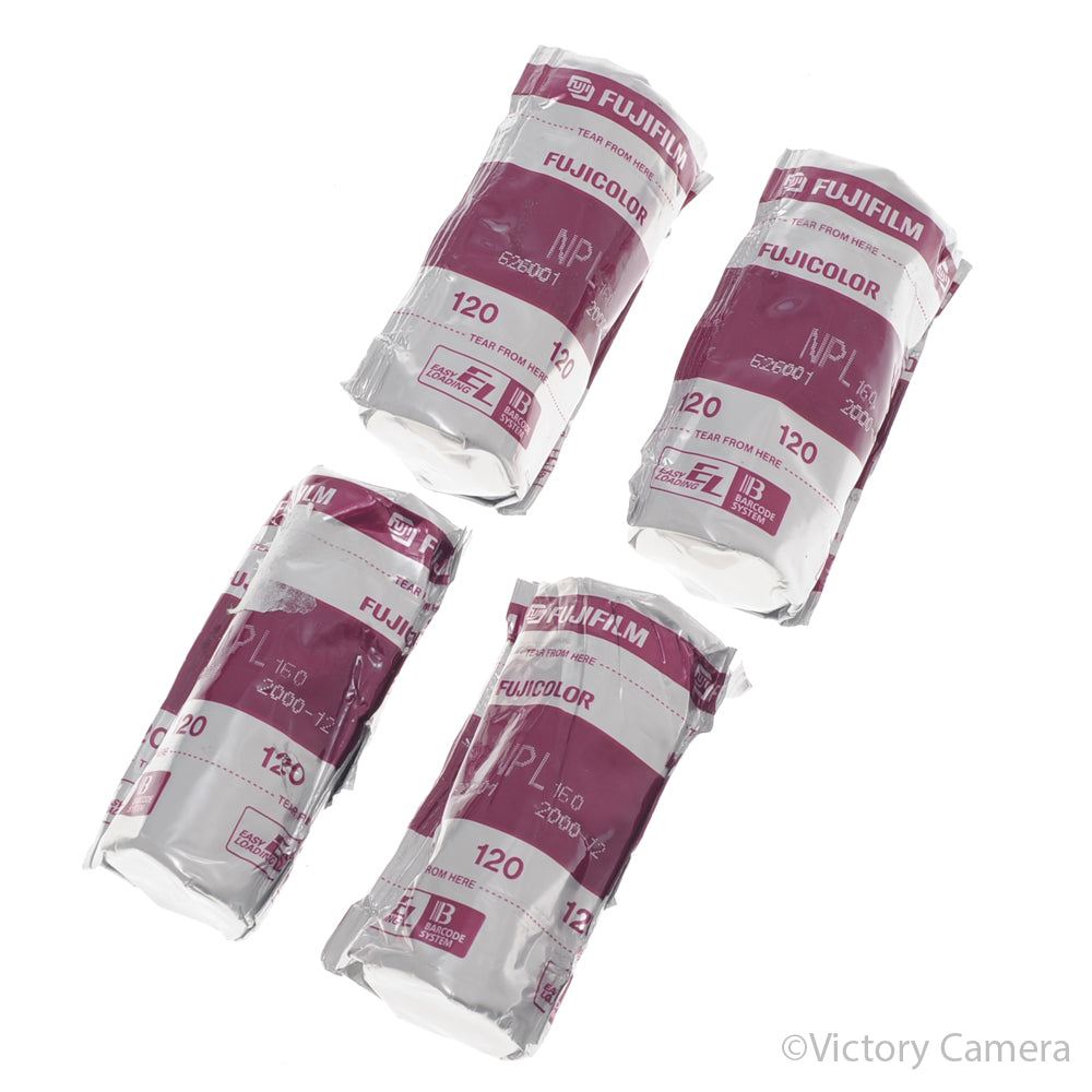 4x Fuji NPL 160 120 Medium Format Film Roll [AS-IS] image 2