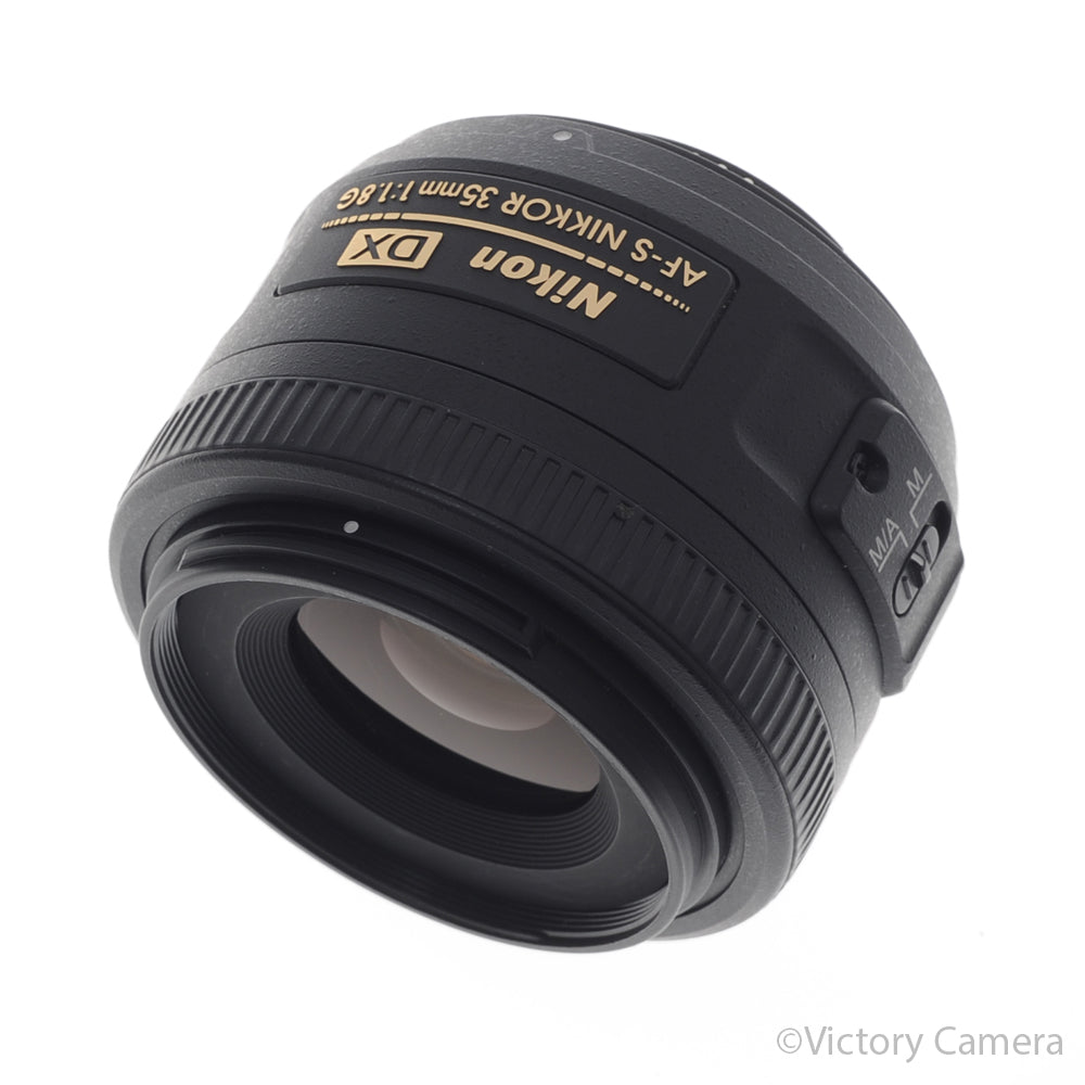 Nikon Nikkor AF-S 35mm f1.8 G DX Wide Angle Prime Lens [EXC+] image 1