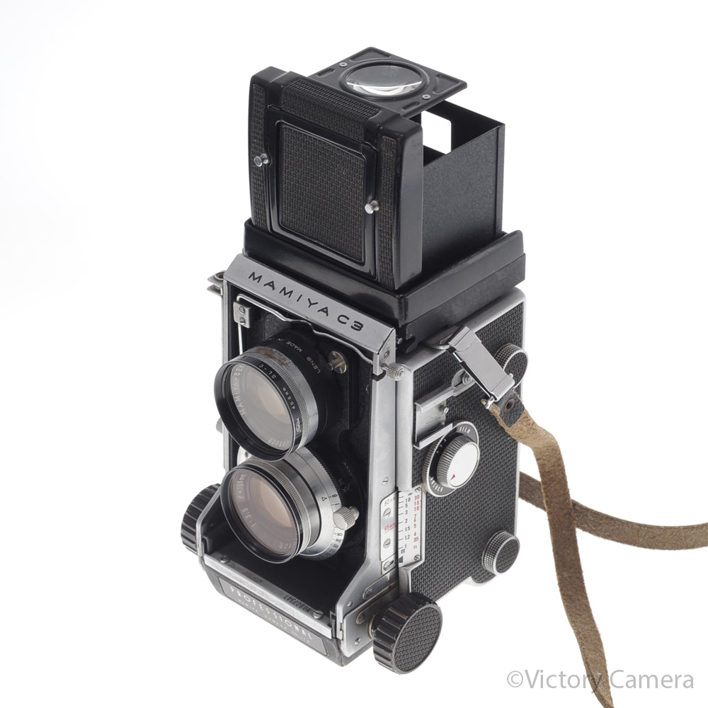 Mamiya C3 Medium Format TLR Camera w/ 105mm f3.5 Lens [EXC-] image 2