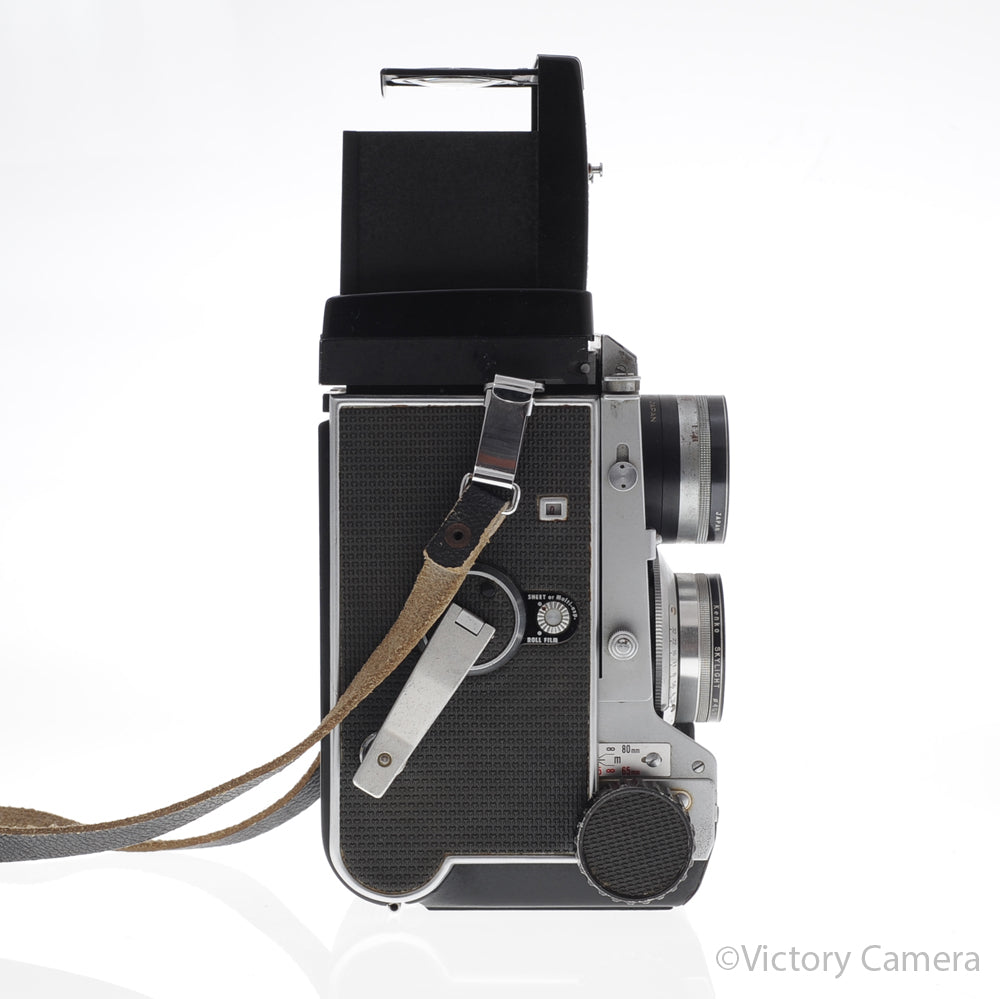 Mamiya C3 Medium Format TLR Camera w/ 105mm f3.5 Lens [EXC-] image 6
