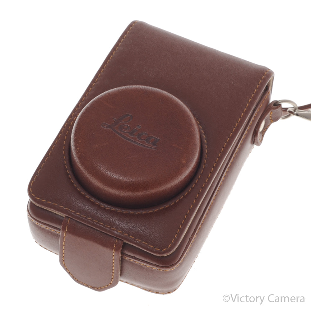 Leica 18669 Brown Leather Ever Ready Case for D-Lux 3 [EXC+] - Victory Camera