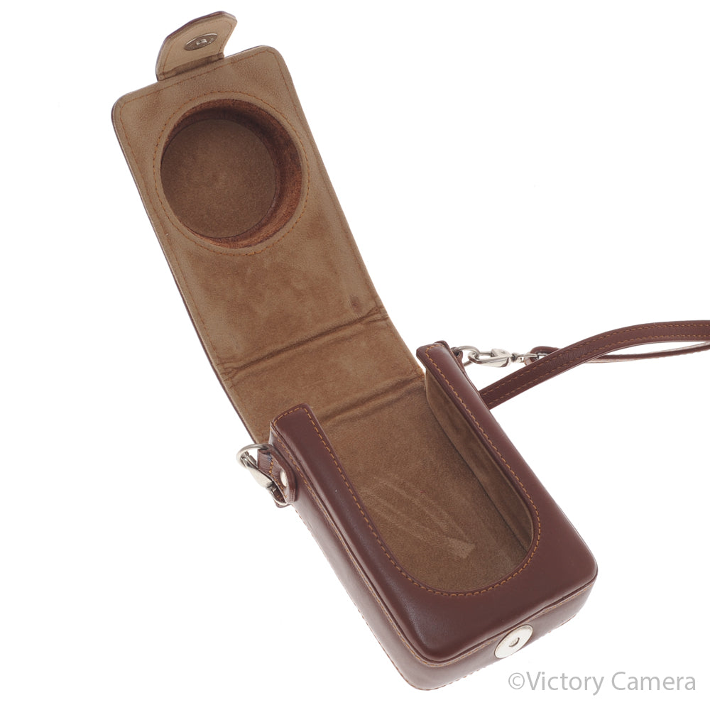 Leica 18669 Brown Leather Ever Ready Case for D-Lux 3 [EXC+] image 3