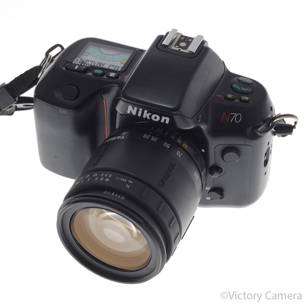 Nikon N70 35mm AF SLR Film Camera w/ 28-105mm Zoom Lens [EXC-] image 2