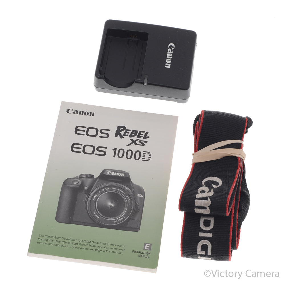 Canon Rebel XS 1000D 10.1 MP Digital Camera w/ 18-55mm Zoom Lens [EXC-] image 6