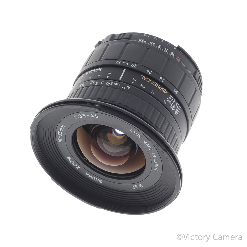 Sigma 18-35mm f3.5-4.5 Wide Angle Zoom Lens for Nikon AF-D [EXC] - Victory Camera