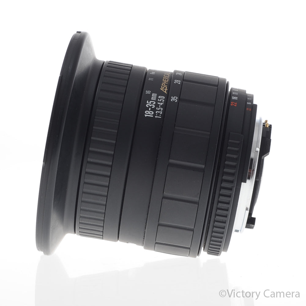 Sigma 18-35mm f3.5-4.5 Wide Angle Zoom Lens for Nikon AF-D [EXC] - Victory Camera