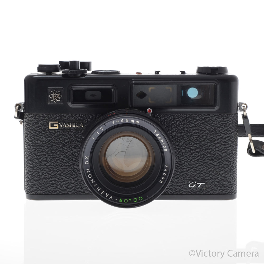 Yashica Electro 35 GT Black 35mm Rangefinder Camera w/ 45mm f1.7 Lens [EXC+] image 1