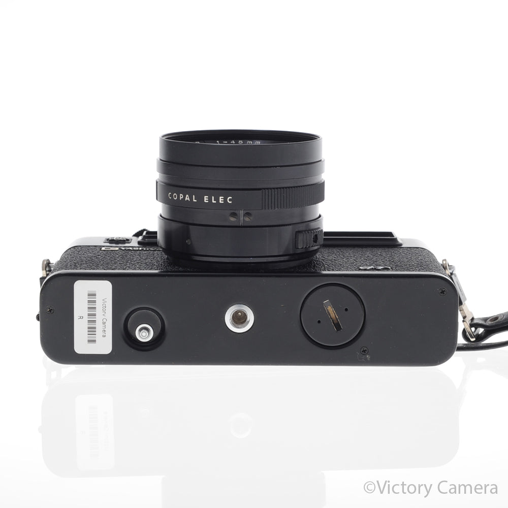 Yashica Electro 35 GT Black 35mm Rangefinder Camera w/ 45mm f1.7 Lens [EXC+] image 4