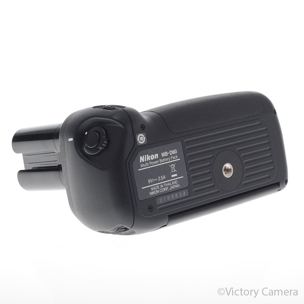 Nikon MB-D80 Battery Pack for Nikon D80 D90 w/ MS-D200 AA Battery Holder [EXC+] - Victory Camera