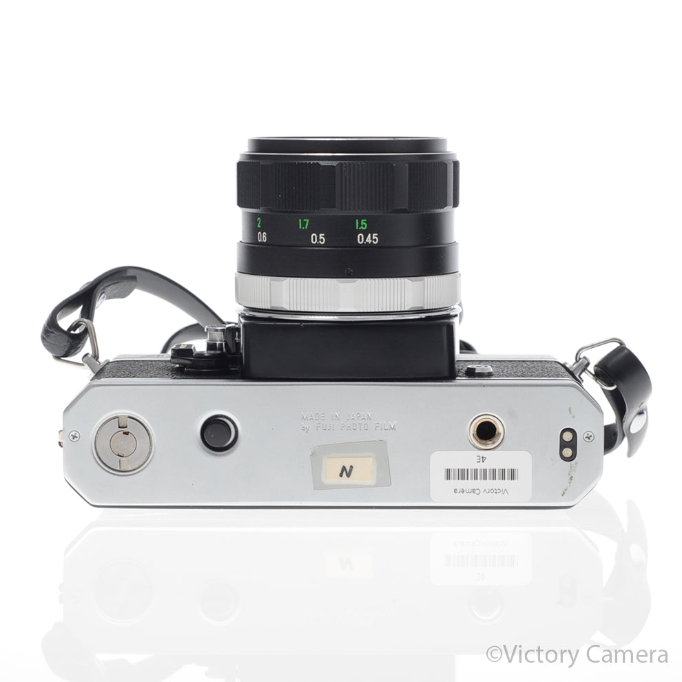 Fujica AZ-1 AZ1 Chrome 35mm Film SLR w/ 55mm f1.8 Lens [EXC+] - Victory Camera