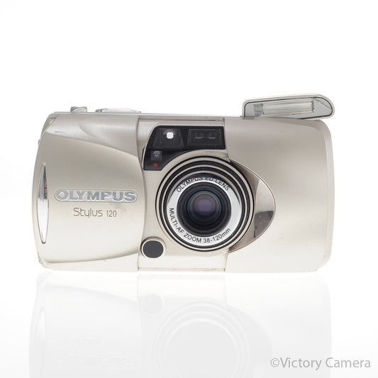 Olympus Stylus 120 35mm Point & Shoot FILM Camera [EXC] image 1