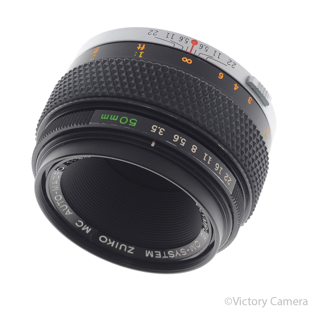 Olympus OM 50mm f3.5 1:2 MC Macro Prime Lens [EXC-] image 1