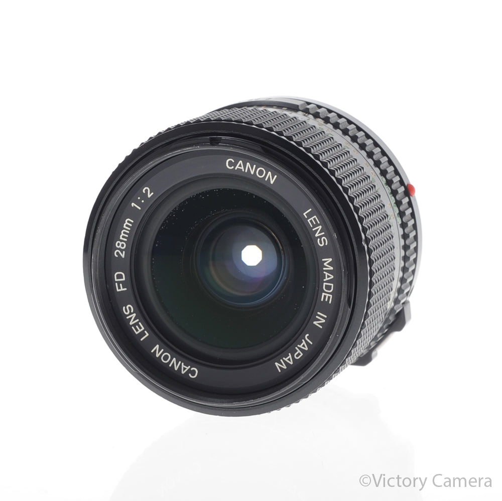 Canon FD Rare 28mm f2.0 (late version) Fast Wide Angle Lens [EXC] image 2