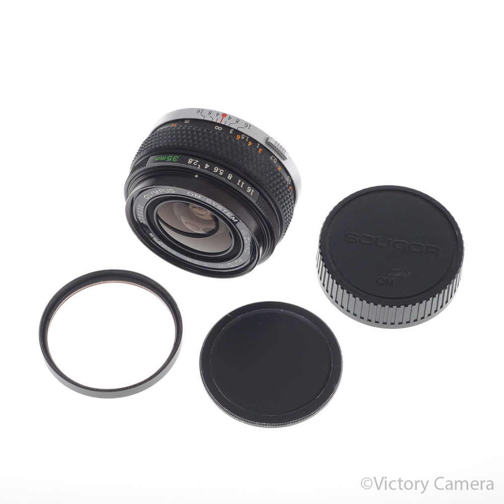 Olympus G.Zuiko 35mm f2.8 Auto-W OM Wide Angle Prime Lens [EXC] image 5