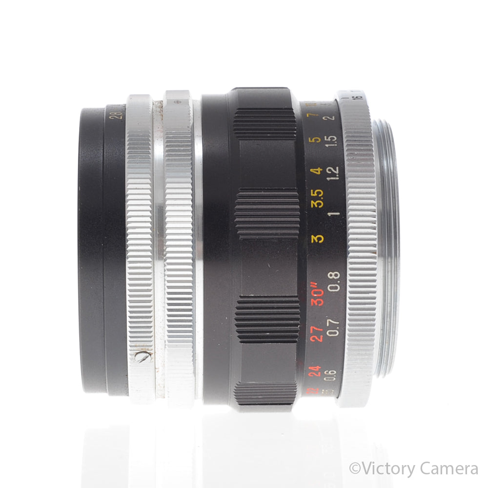 Miranda 3.5cm 35mm f2.8 Wide Angle Lens for Miranda Screw Mount [EXC+] image 4