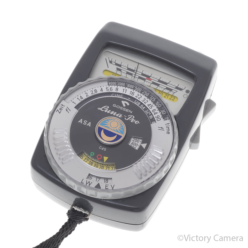 Gossen Luna-Pro Grey Ambient Light Meter w/ Case [EXC] image 1