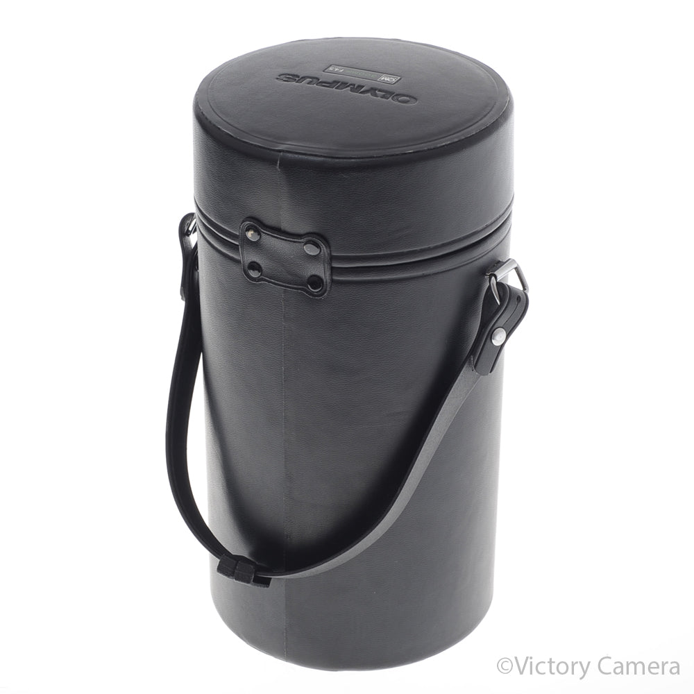 Olympus Black Leather Hard Case for Auto-T 300mm f4.5 Lens [EXC+] image 2
