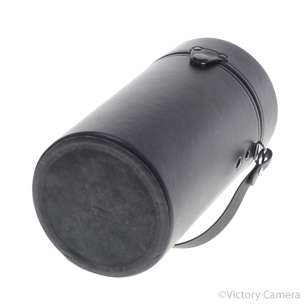 Olympus Black Leather Hard Case for Auto-T 300mm f4.5 Lens [EXC+] image 3