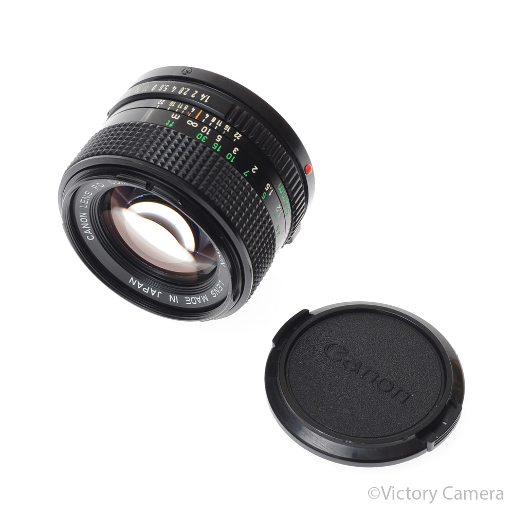 Canon 50mm f1.4 (late model) Fast Prime Lens for FD Mount [EXC] image 3