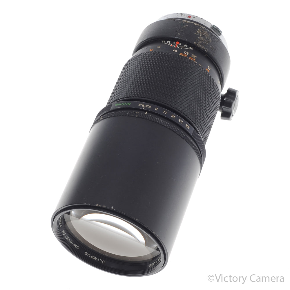 Olympus OM 300mm f4.5 F.Zuiko Auto-T Telephoto Lens -Bad ap. Good Glass- [AS-IS] image 1