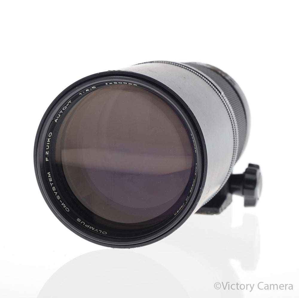 Olympus OM 300mm f4.5 F.Zuiko Auto-T Telephoto Lens -Bad ap. Good Glass- [AS-IS] image 2