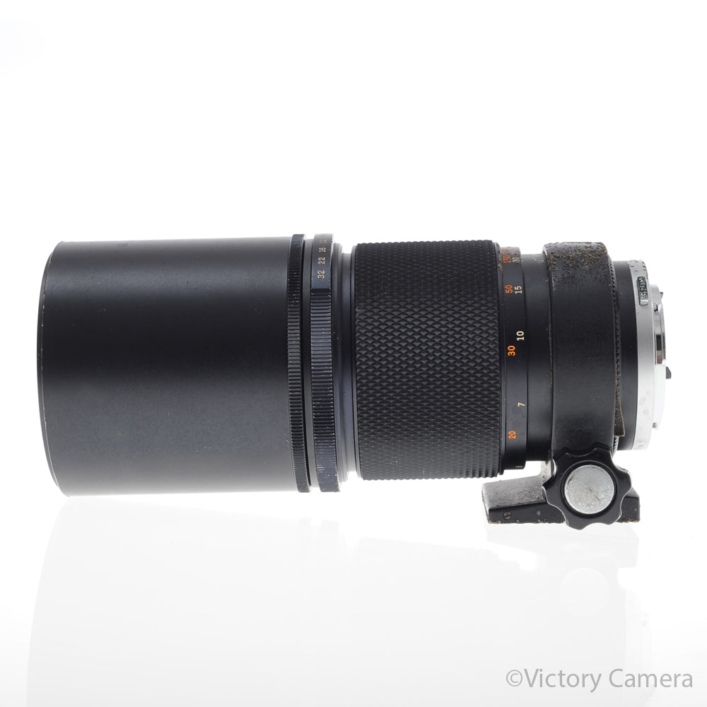Olympus OM 300mm f4.5 F.Zuiko Auto-T Telephoto Lens -Bad ap. Good Glass- [AS-IS] image 4