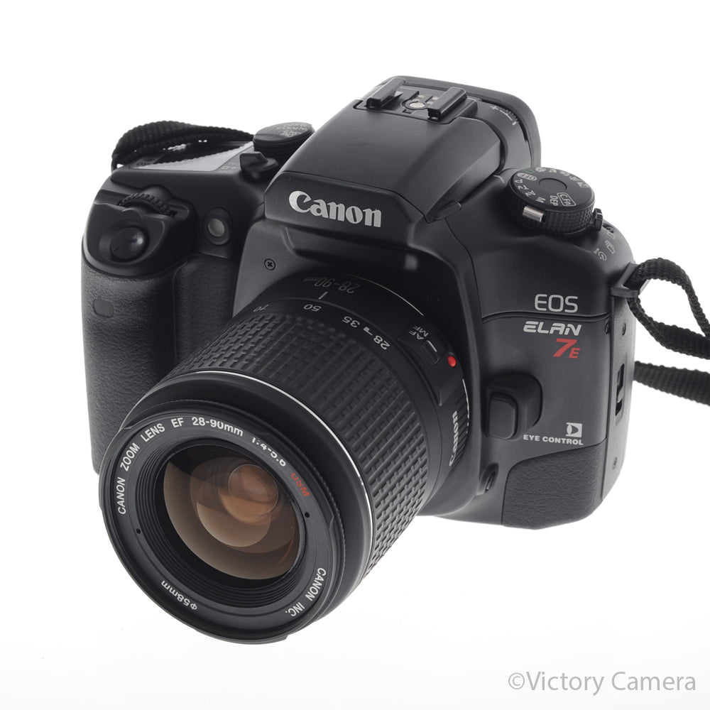 Canon EOS Elan 7E Autofocus EF Mount FILM Camera Body w/ 28-90mm Lens [EXC+] image 2