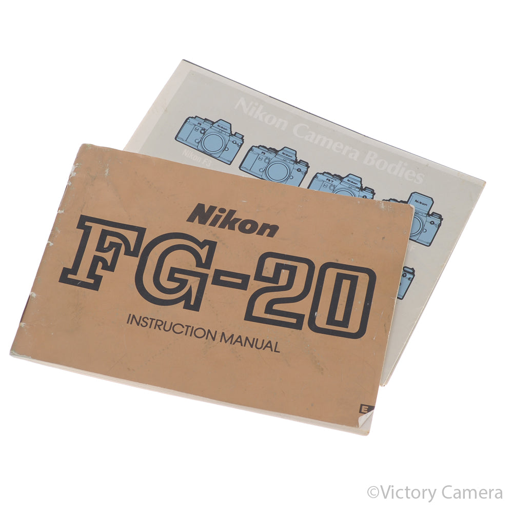 Nikon FG-20 FG20 35mm Camera w/ 50mm f2 AI Prime Lens [EXC] image 5